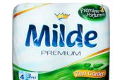 Тоалетна хартия MILDE premium parfume  трипластова  Zen Garden-4бр