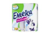 Домакински ролки ЕМЕКА  трипластова ширина 20,5см дължина 11,6м - синя-2бр
