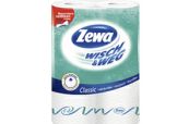 Домакинска ролка  ZEWA двупластова 26см, дължина 19,6м  бяла-2бр
