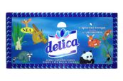 Кърпи за лице и ръце  двупластови Delica-80бр