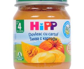 Зеленчуково пюре HIPP - тиква с картофи-125гр
