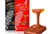 Шоколад  Lindor  червен-100гр