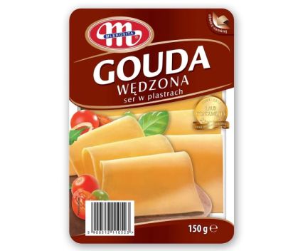 Пушена Гауда Mlekovita Слайс 150 г