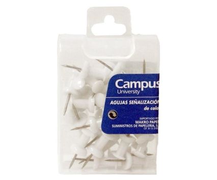 Пинчета Campus Бели 35 бр А
