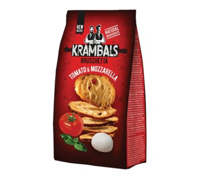 Брускети Krambals Tomato & Mozzarella 70 г