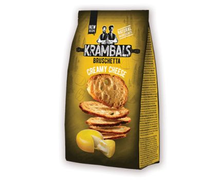Брускети Krambals Creamy Cheese 70 г