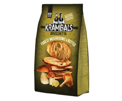 Брускети Krambals Forest Mushrooms & Butter 70 г