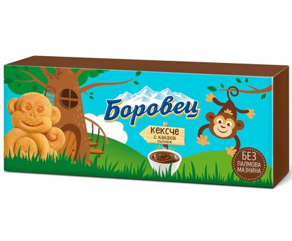 Кексче Боровец с Шоколадов Пълнеж Кутия 120 г