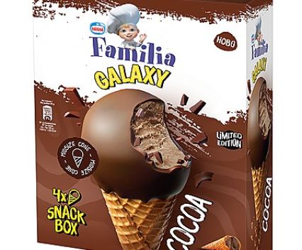 Сладолед Galaxy шоколад 4 х 58 г