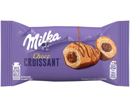 Кроасан Milka с Шоколадов Пълнеж 50 г