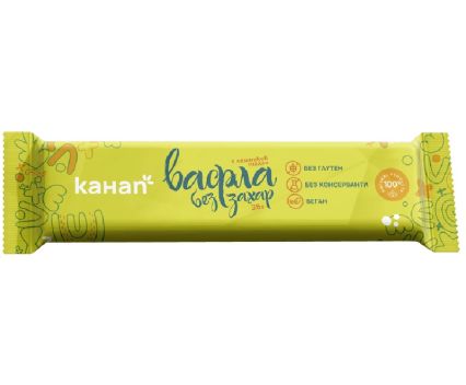 Веган Вафла Без Захар и Без Глутен Канап 35 г