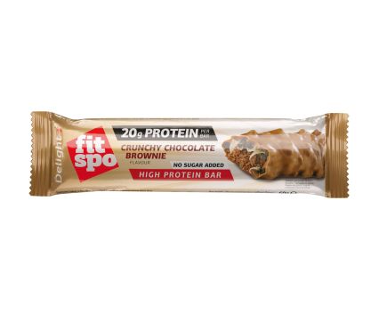 Протеинов Бар Fit Spo Delight Crunchy Шоколадово Брауни 60 г