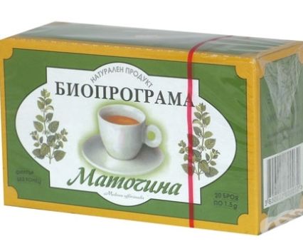 Чай Биопрограма Маточина 20 бр