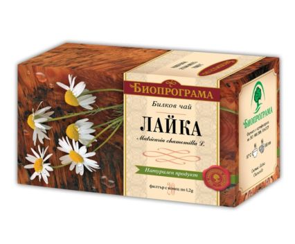 Чай Биопрограма Лайка Индивидуална Опаковка Премиум 20 бр