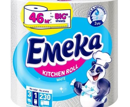 Кухненско Руло Emeka Jumbo White 3пл. 1 бр