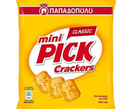 Крекери Papadopoulos Mini Pick Класик 70 г
