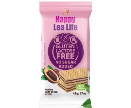 Без Глутенови Вафли LEA LIFE Какао 48 г