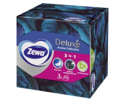 Кърпи за лице и ръце 3пл Zewa  60бр