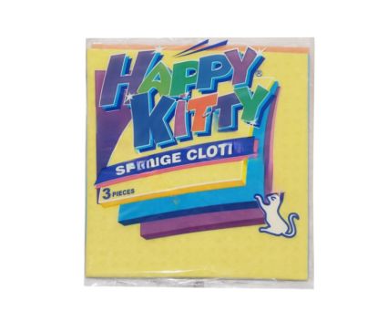 Попивателна Кърпа Happy Kitty 16/14 см 3 бр