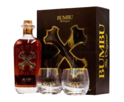 Ром Bumbu The Original 0.700 мл + 2 Чаши