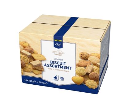 Кутия с Бисквити METRO Chef Sommer Gebäck-Mischung 2 кг