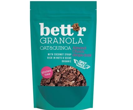 Гранола с Бадеми и Тъмни Шоколадови Парченца Bett'r 300гр