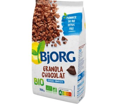 Гранола Bjorg с Тъмен Шоколад 350 г