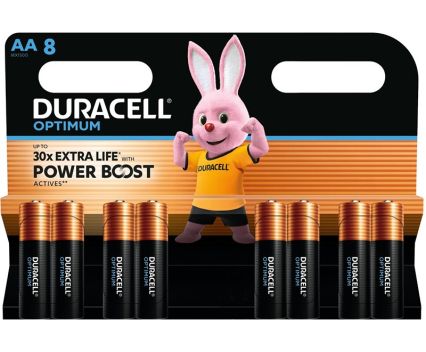 Батерии Duracell Optimum АА 8бр