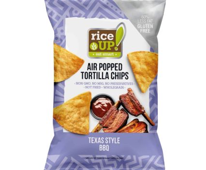 Tortilla Chips Rice Up Air Popped Texas Style BBQ 60 г