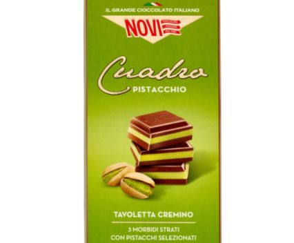 Шоколад Novi Cuadro Pistacchio 110 г