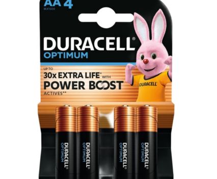 Батерии Duracell Optimum AA 4 бр