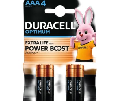 Батерии Duracell Optimum  AAA 4 бр