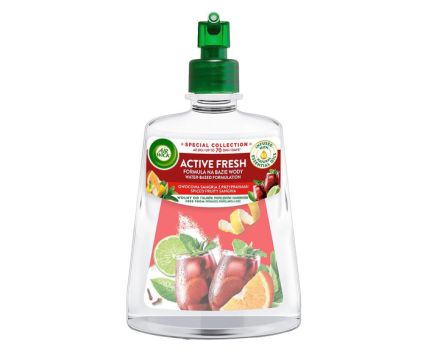 Пълнител за Ароматизатор Air Wick Active Fresh Spiced Fruity Sangria 228 мл