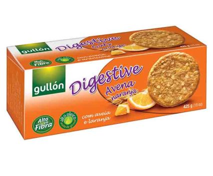 Бисквити с Овесени Ядки и Портокал Gullon Digestive 265 г
