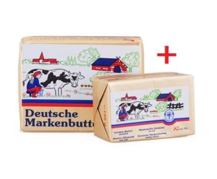 Краве Mасло Deutsche Markenbutter 125 г + 250 г