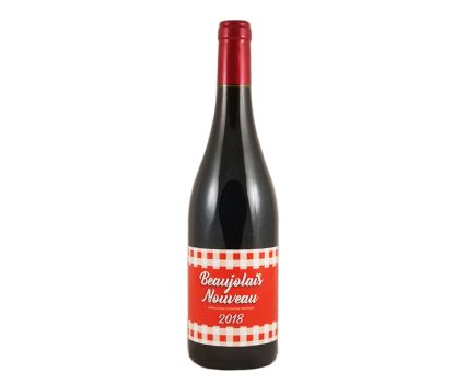 Червено вино Beaujolais Nouveau 2018 0.75л