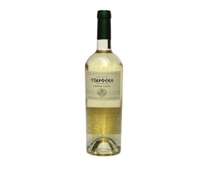 Бяло вино Старосел Chardonnay & Muscat 0.75л