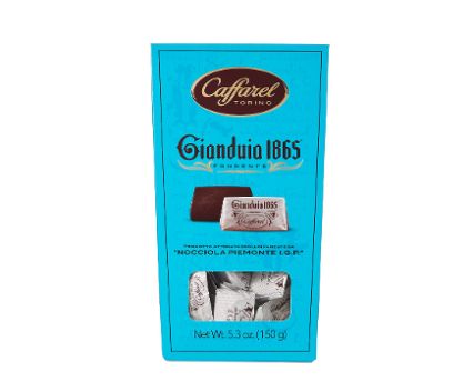 Бонбони с черен шоколад Caffarel Gianduia 1865 Fondente 150гр