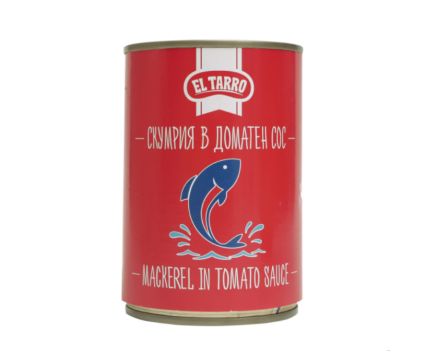 Скумрия в доматен сос El Tarro 425гр S
