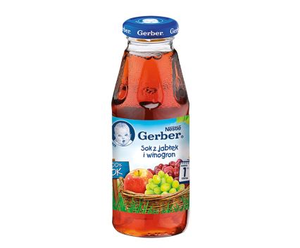 Сок Gerber ябълка и грозде 