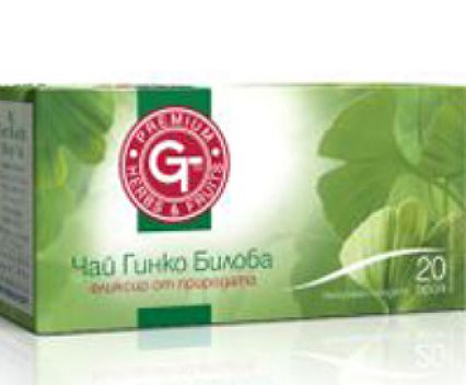 Чай Гинко билоба GT Premium Herbs & Fruits 30гр