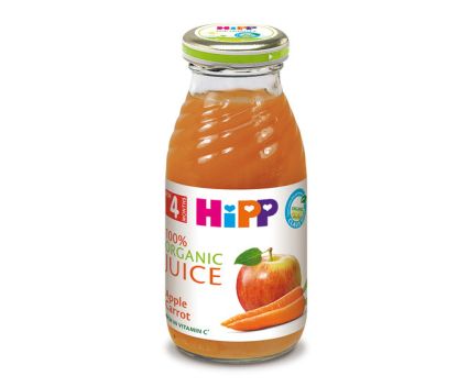 Био сок HIPP ябълка и моркови 200 мл