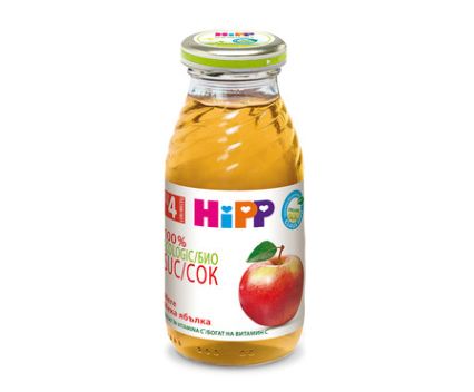 Био сок HIPP ябълка 200 мл