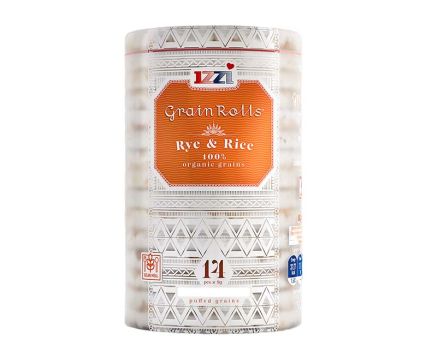 Зърнена питка от ръж и ориз Izzi Grain Rolls 125гр S