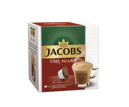 Кафе капсули Jacobs Cafe Au Lait, 14 напитки