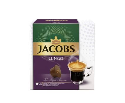 Кaфе капсули Jacobs Lungo, 14 напитки
