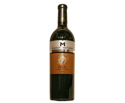 Червено вино Каберне Совиньон Reserva Minkov Brothers 2013 г 750 мл