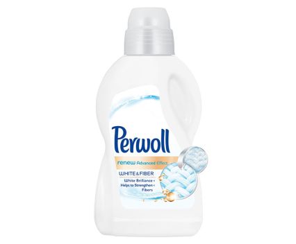 Гел за Пране Perwoll White&Fiber 15 пр. 900 мл