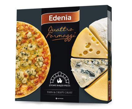 Замразена пица Edenia Четири сирена 320 г