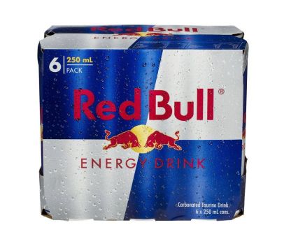 Енергийна Напитка Red Bull 6 х 250 мл